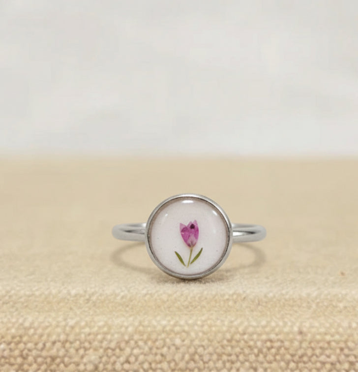 Tulip Small Circle Ring Gold/Silver