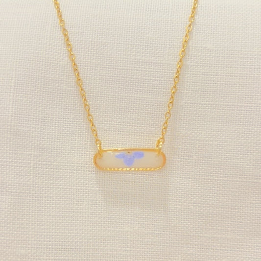 Forget-Me-Not Necklace : Gold